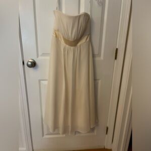 Vintage 2008 J Crew Ivory Silk Chiffon Taryn Wedding Dress 4.  Lyndsey Dress